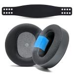 WC Mod Kit Maxwell - Cooling Gel Earpads + Silicone Headband for Audeze Maxwell for Xbox & PS5 by Wicked Cushions | Enhanced Comfort, Cooling & Durability | Black