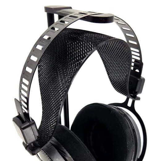 Apos X Capra Audio Comfort Strap for Headphones - TPU Mesh Suspension Headband Replacement,Reduces Pressure,Self-Adjusting,No Tools Needed | Breathable,Lightweight & Anti-Slip for Audeze maxwell,Black