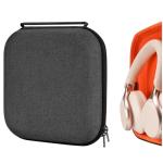 Geekria Shield Case for Over-Ear Headphones, Replacement Hard Shell Travel Carrying Bag with Cable Storage, Compatible with Audeze Maxwell, Soundcore SpaceOnePro, Sony WH-1000XM5 (Dark Grey)