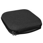 Geekria Shield Case for Over-Ear Headphones, Replacement Hard Shell Travel Carrying Bag with Cable Storage, Compatible with Audeze Maxwell, Soundcore SpaceOnePro, Sony WH-1000XM5 (Dark Grey)