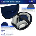 Upgrade Carrying case Compatible with Audeze Maxwell, MM-100, LCD-S20, Razer Kraken V4 Wireless / V3 Pro / V3 Hypersense, Corsair Virtuoso Max and Void 2 Headset. Ultimate Protection + Transport