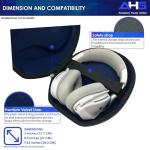 Upgrade Carrying case Compatible with Audeze Maxwell, MM-100, LCD-S20, Razer Kraken V4 Wireless / V3 Pro / V3 Hypersense, Corsair Virtuoso Max and Void 2 Headset. Ultimate Protection + Transport