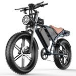 Electric Bike for Adult 2000W 75Mile 32MPH 22.8''  Off-road Mountain Ebike New