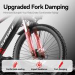 26'' Electric Mountain Bike Adults 750W 25MPH Off-road E-Bicycle Fat Tire