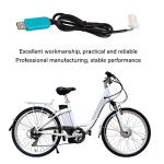 Raguso Electric Motorcycle USB Cable, Easy Safe Exquisite Workmanship VOTOL Controller USB Cable Sensitive for Motorbike