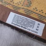 Wertvolle Handarbeit Wall Decor Junghans-Wolle Germany 80s Handwoven Wool vintag