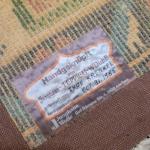 Wertvolle Handarbeit Wall Decor Junghans-Wolle Germany 80s Handwoven Wool vintag