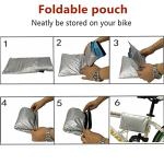 Bike Covers for 2 or 3 Bikes, 2XL Size Outdoor Waterproof & Anti-UV Bicycle Covers with Lock Hole for Mountain Road Electric Bikes