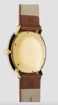 JUNGHANS Men's Max Bill Automatic Silver/Brown Leather Strap Watch 27/7002.02