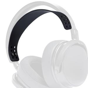 WC HeadbandZ Maxwell - Upgraded Silicone Headband for Audeze Maxwell by Wicked Cushions - Enhanced Flexibility, Comfort, and Style with Matching Earpad Designs| Black