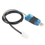 USB Programming Cable,Electric Bike Programmable USB Data Cable Baud Rate 115200 for VOTOL Controller EM 150/2 200/2 260/2