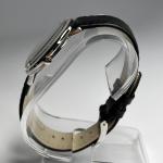 34mm JUNGHANS Design Mechanical Wind Watch Black Dial 27/3702.02 w/ Box & Papers