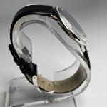 34mm JUNGHANS Design Mechanical Wind Watch Black Dial 27/3702.02 w/ Box & Papers