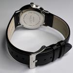 34mm JUNGHANS Design Mechanical Wind Watch Black Dial 27/3702.02 w/ Box & Papers