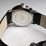 34mm JUNGHANS Design Mechanical Wind Watch Black Dial 27/3702.02 w/ Box & Papers