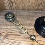  German Style Barmaid Figure Mystery Swinger Clock (Junghans Type) Working