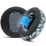 WC Freeze Maxwell - Cooling Gel Replacement Earpads for Audeze Maxwell Headphones by Wicked Cushions - Elevate Comfort, Durability, Thickness & Sound Isolation for Epic Gaming Sessions | Geo Grey