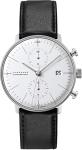 JUNGHANS Max Bill Chronoscope Sapphire Crystal Watch 027/4600.02
