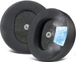 SOULWIT Cooling Gel Replacement Earpads for Audeze Maxwell Headphones, Ear Pads Cushions with Breathable Ice Silk Fabric, High-Density Noise Cancelling Foam - Black