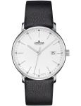 Junghans Form A Automatic 39.1mm White Dial Leather Band Watch 27/4730.00