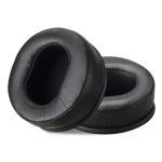 AHG Premium Sheepskin Ear Pads and Cowhide Headband Strap Compatible with Audeze LCD Headsets (Black) | FlexiSoft Foam