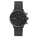 JUNGHANS Men's 27/4409.02 Max Bill Chronoscope Bauhaus Watch