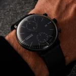 JUNGHANS Men's 27/4409.02 Max Bill Chronoscope Bauhaus Watch