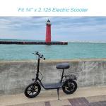 Loxan 2 Pack 14x2.125 Bike Inner Tubes Compatible with Jetson and Gotrax Electric Scooters, 14 x 2.125 inch Replacement Bicycle Tubes with Angled Valve Stem for Electric Bike, E-Bike and 14-Inch Bike