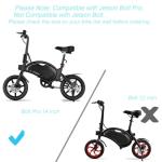 Loxan 2 Pack 14x2.125 Bike Inner Tubes Compatible with Jetson and Gotrax Electric Scooters, 14 x 2.125 inch Replacement Bicycle Tubes with Angled Valve Stem for Electric Bike, E-Bike and 14-Inch Bike