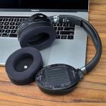 JOYSOG Replacement Ear Pads for Audeze Penrose/Penrose X/Mobius/for Hyper X Cloud Orbit S Headphones Ear Muffs/Headband (Earpads+Headband Pad)