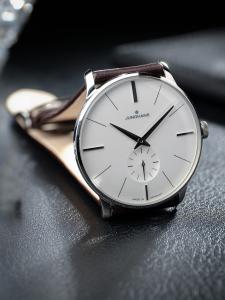 JUNGHANS 27/3200.02 Meister Handwound Mechanical Watch Silver Dial Classic NEW