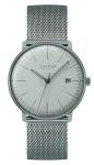 059 2022 46 Junghans Max Bill Mega Solar Radio Solar Sapphire, Silver, Bracelet Type