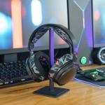 WC HeadbandZ Maxwell V2 – Upgraded Wide Silicone Headband Compatible with Audeze Maxwell, Made by Wicked Cushions | Wider Weight-Distributing Design, Softer Flexible Silicone | 90's Black