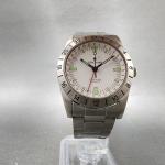 Junghans Fantasia Watch Men 34mm White Dial Silver Tone Pointer Date New Battery
