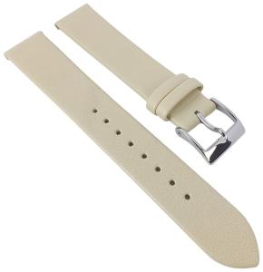 New Junghans Beige Max Bill 1905 17MM Leather Watch Strap