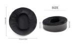 Voarmaks Sheepskin Ear Pads Foam Cushion Compatible with Audeze LCD2 LCD3 LCD4Z LCD-XC MX4 Headphones (Elite Velour Hybrid)