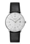 Junghans Watch Max Bill Sapphire Crystal Auto Silver Dial Date 27/4700.02