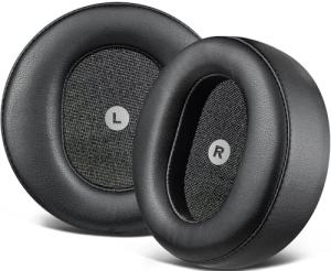 SOULWIT Replacement Earpads for Audeze Maxwell Headphones, Ear Pads Cushions with Soft Protein Leather, High-Density Noise Cancelling Foam - Black