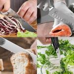 14-Piece High Carbon Stainless Steel Kitchen Knife Set