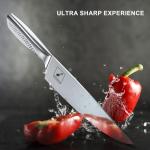 Imarku 16-Piece Japanese Knife Set with Block