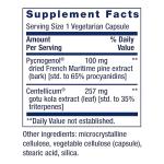 Life Extension Arterial Protect - Blood Pressure Supplement for Heart Health - with gotu kola and Pycnogenol dried French maritime pine bark extracts - Gluten-Free, Non-GMO, Vegetarian - 30 capsules