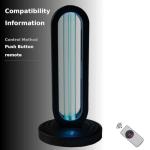 VIP UV Light Sterilization Lamp with Ozone & Remote