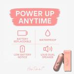 HerTime2® Women's Self Defense Keychain - Rose Gold