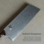 Handcrafted Shun Kanso Asian Utility Knife 7