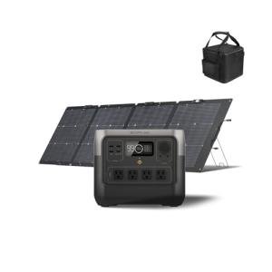 EF ECOFLOW Solar Generator RIVER 2 Pro Bundle