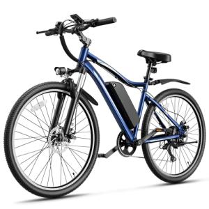 Heybike Race Max Electric Bike for Adults with 500W Motor, 22mph Max Speed, 600WH Removable Battery Ebike, 27.5" Electric Mountain Bike with 7-Speed and front Suspension