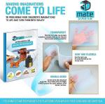 Flexible 3D Pen Mat with Stencils Book