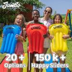 JAMBO XL Premium Backyard Water Slide with 3 Bodyboards