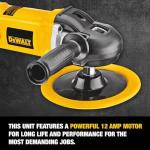 DEWALT Buffer Polisher, 12 amp, Variable Speed Dial