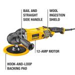 DEWALT Buffer Polisher, 12 amp, Variable Speed Dial
